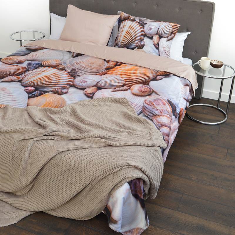 Goedkoopste Snoozing Shells dekbedovertrek Multi 1-persoons (140x200/220 cm + 1 sloop)