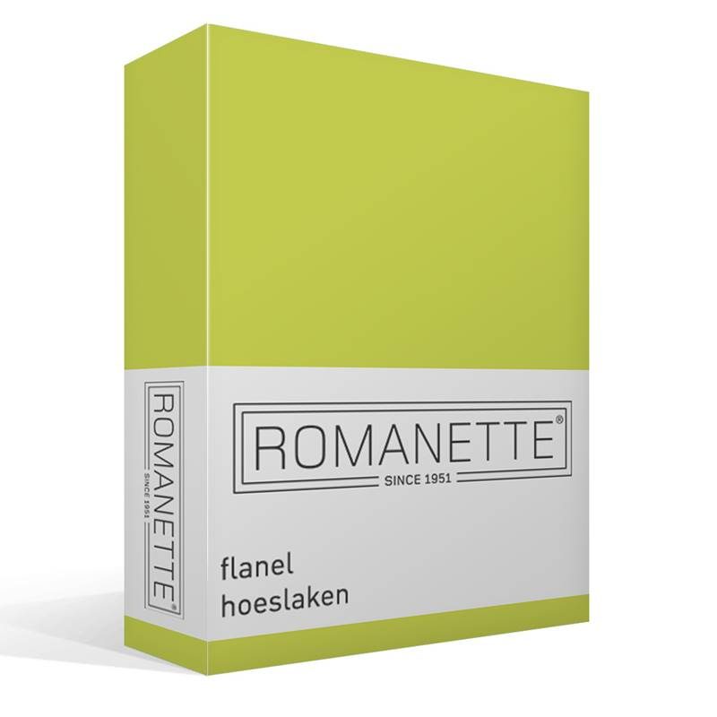 Romanette Flanel Hoeslaken romanette kopen in de aanbieding