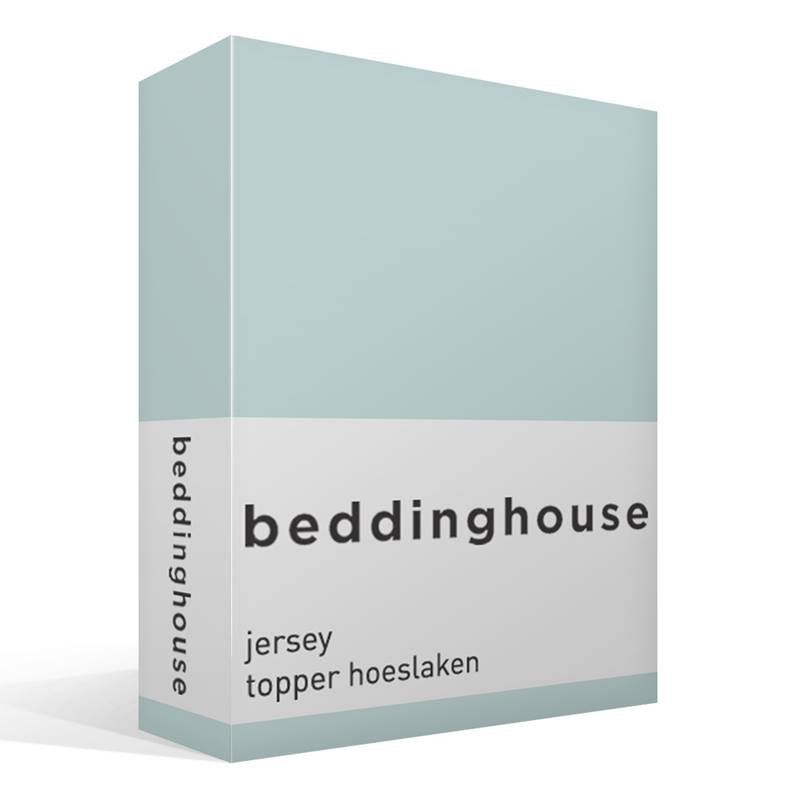 Goedkoopste Beddinghouse jersey topper hoeslaken Mint Green 1-persoons (70/90x200/220 cm)