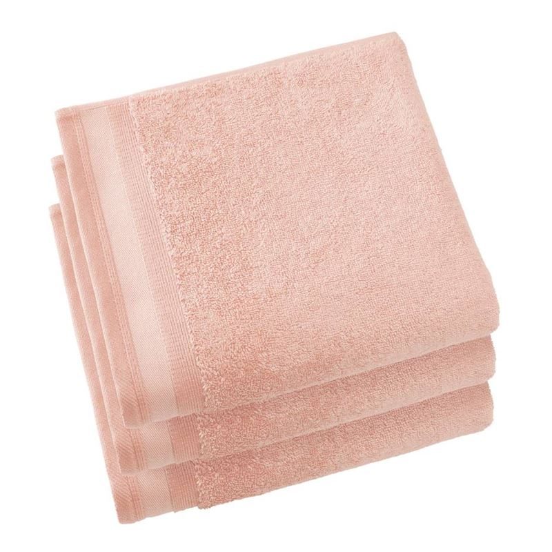Goedkoopste De Witte Lietaer Contessa badtextiel Ice Pink Gastendoekje (40x60 cm) - Set van 3