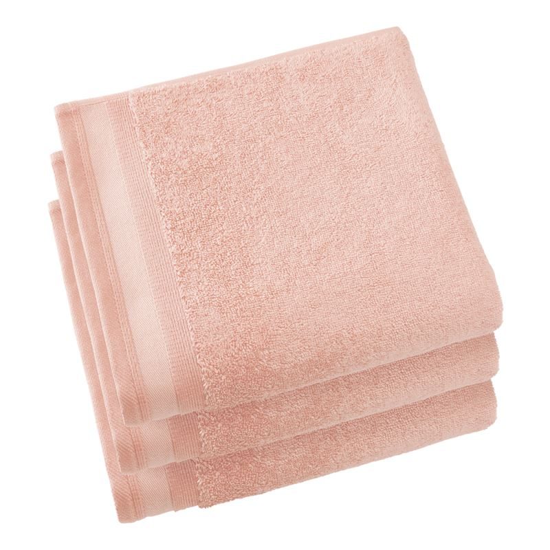 Goedkoopste De Witte Lietaer Contessa badtextiel Ice Pink Handdoek (50x100 cm) - Set van 3