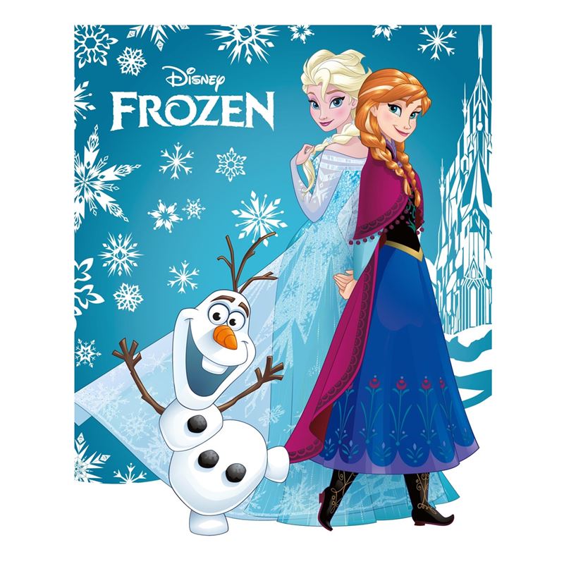 Goedkoopste Disney Frozen Frozen fleece plaid Multi 100x140 cm