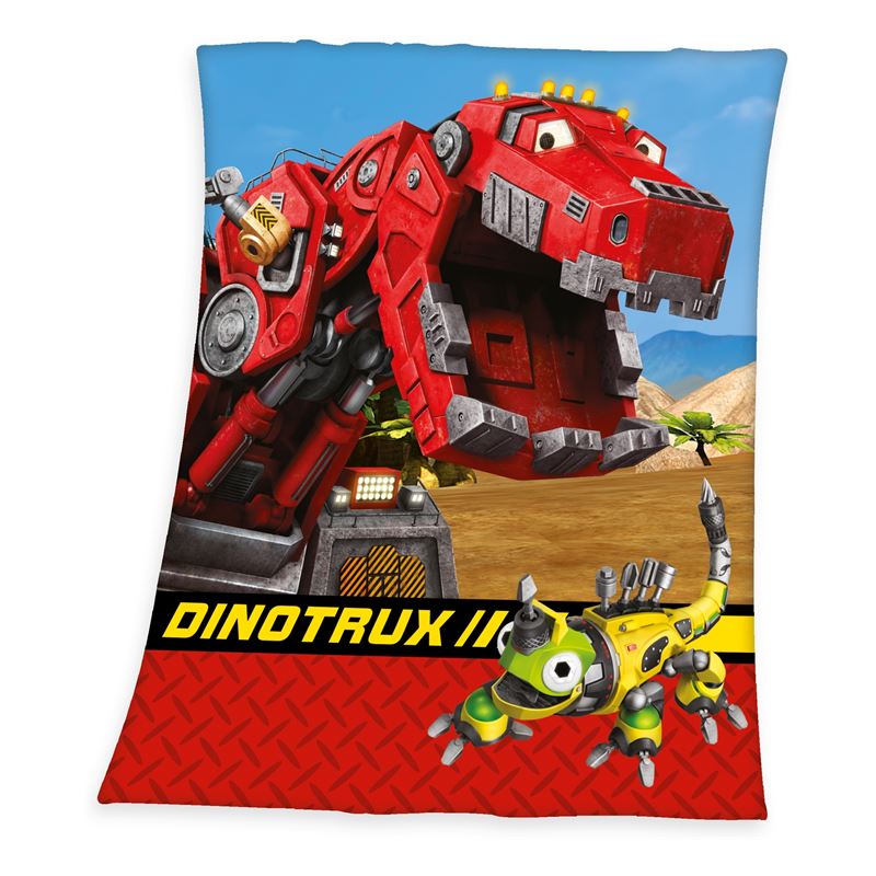 Goedkoopste DreamWorks Dinotrux plaid Multi 130x160 cm