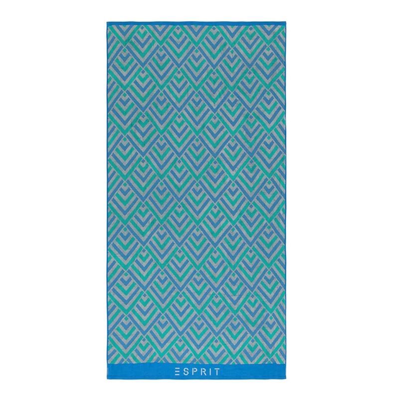 Goedkoopste Esprit Zora strandlaken Blue 100x180 cm