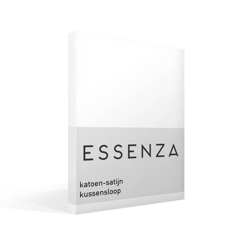 Essenza Satin kussensloop White 60x70 cm - Standaardmaat