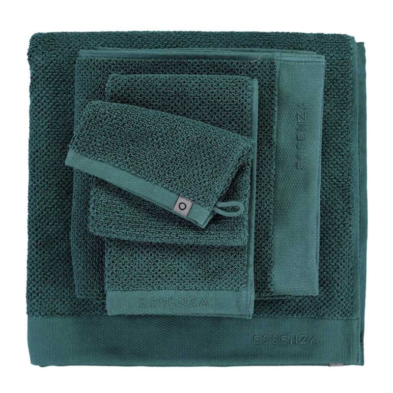 Essenza Connect Organic Uni badtextiel Green Handdoek (50x100 cm)