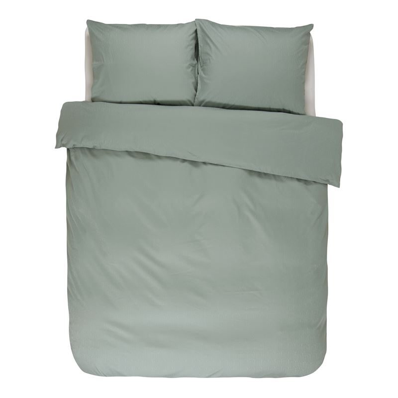 Essenza Connect dekbedovertrek Sea Green 2-persoons (200x200/220 cm + 2 slopen)