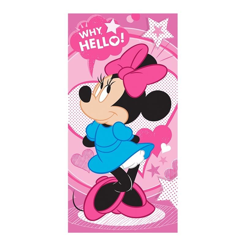 Goedkoopste Disney Minnie Mouse strandlaken Multi 70x140 cm