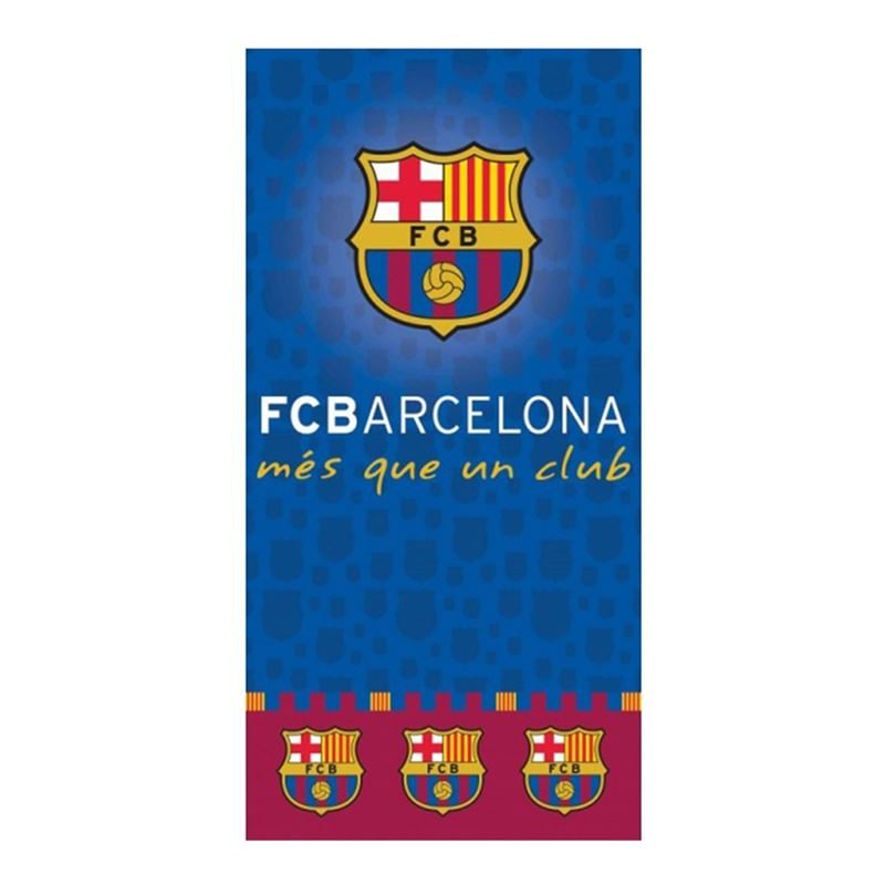 Goedkoopste FC Barcelona strandlaken Rood 70x140 cm