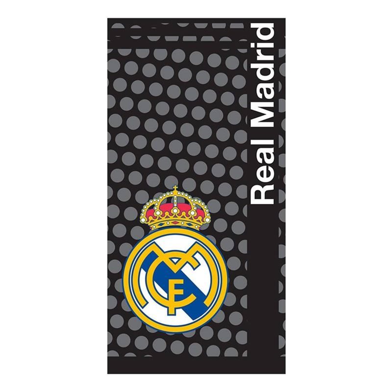 Real Madrid C.F. Real Madrid strandlaken Zwart-wit 75x150 cm