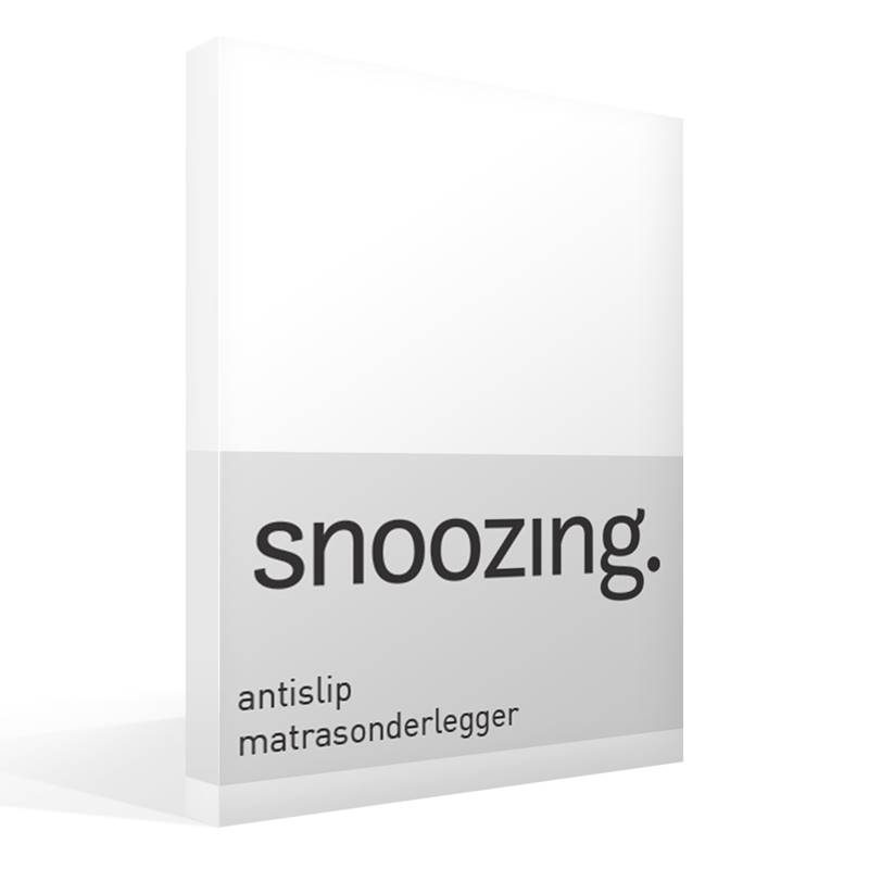 Goedkoopste Snoozing antislip matrasonderlegger Wit 1-persoons (70x200 cm)