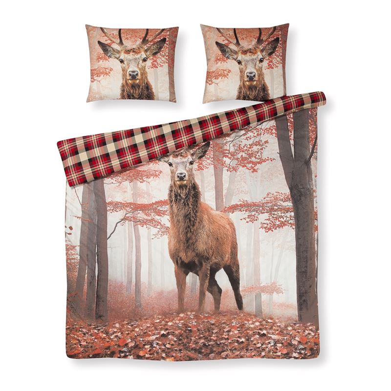 Papillon Hirvi Flanel Dekbedovertrek papillon kopen in de aanbieding Papillon Hirvi Flanel Dekbedovertrek papillon kopen in de aanbieding