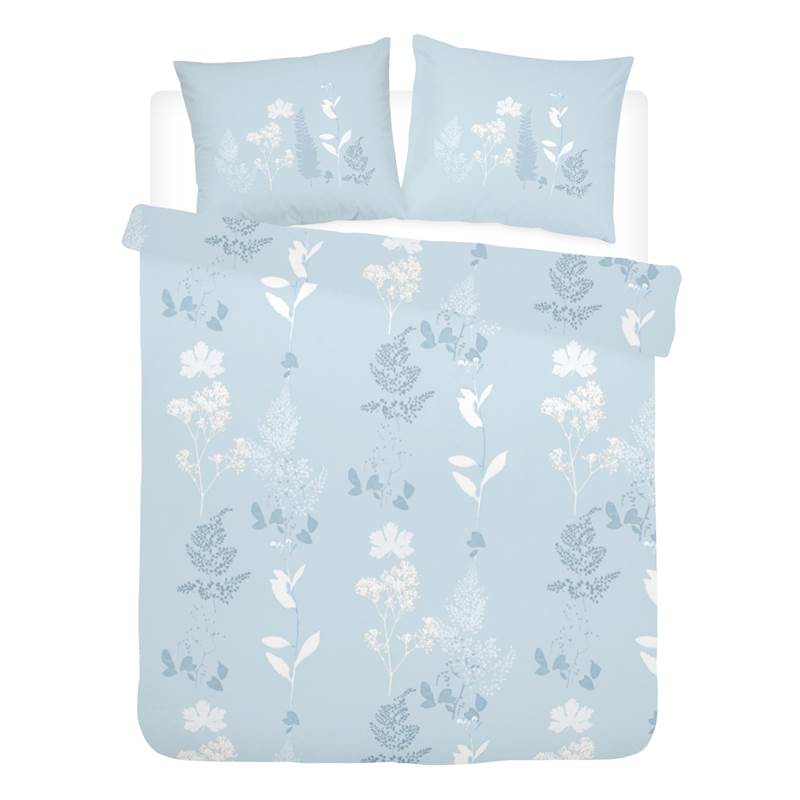 Goedkoopste Cinderella Florum dekbedovertrek Ice Blue Lits-jumeaux (260x200/220 cm + 2 slopen)