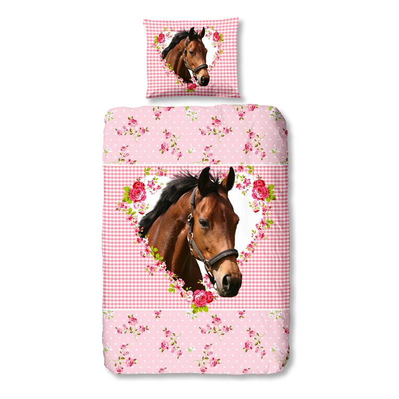 Good Morning Horse Flanel Dekbedovertrek good morning kopen in de aanbieding