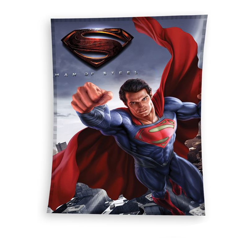 Superman Fleece Plaid superman kopen in de aanbieding