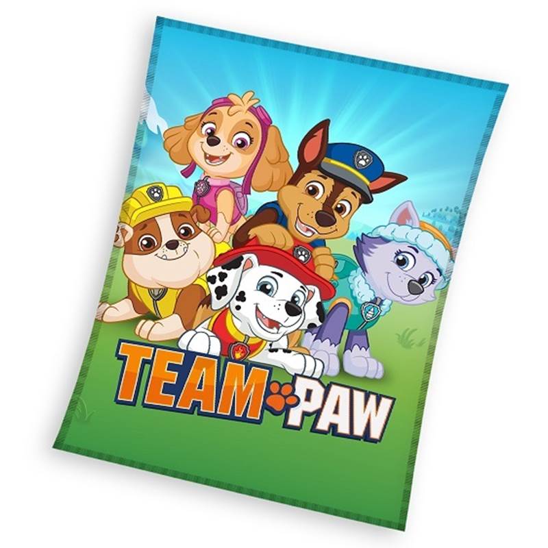 Paw Patrol Fleece Plaid paw patrol kopen in de aanbieding
