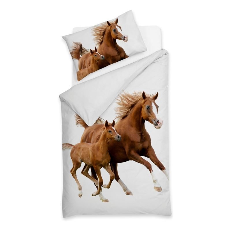 Snoozing Horses Dekbedovertrek snoozing kopen in de aanbieding Snoozing Horses Dekbedovertrek snoozing kopen in de aanbieding