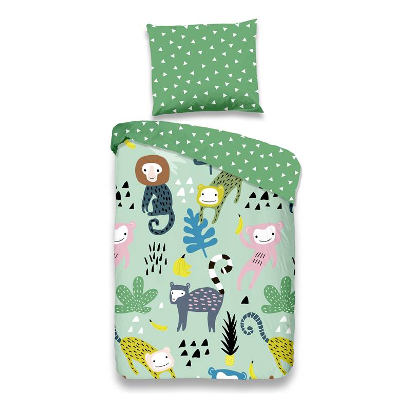 Good Morning Monkeys Dekbedovertrek good morning kopen in de aanbieding