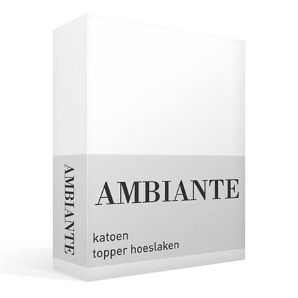 Ambiante Cotton Uni topper hoeslaken