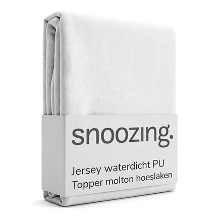 Snoozing jersey waterdicht PU topper molton hoeslaken