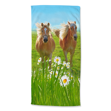 Over het algemeen Dood in de wereld Dronken worden Paarden strandlakens - Smulderstextiel.nl