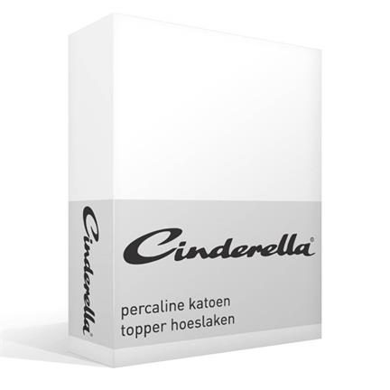Cinderella percaline katoen topper hoeslaken