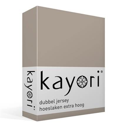 Kayori Saiko dubbel jersey hoeslaken extra hoog