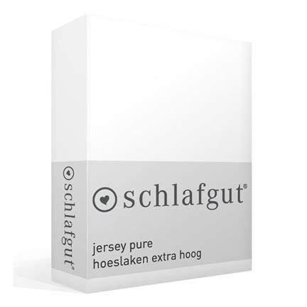 Schlafgut Jersey Pure hoeslaken extra hoog