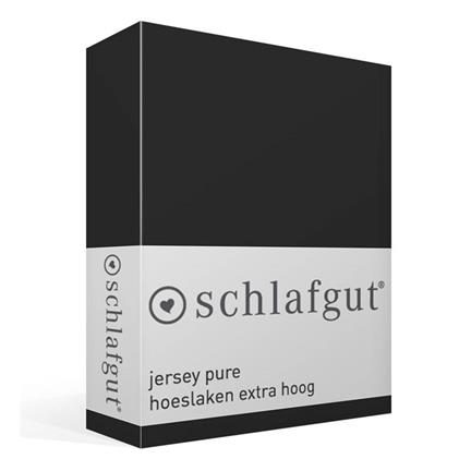 Schlafgut Jersey Pure hoeslaken extra hoog