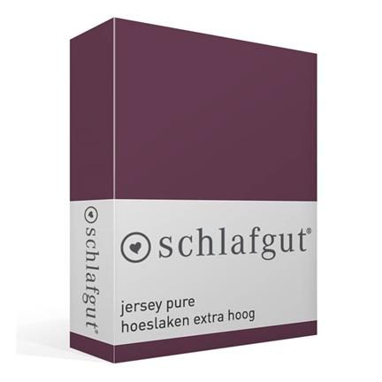 Schlafgut Jersey Pure hoeslaken extra hoog