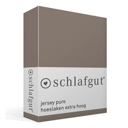 Schlafgut Jersey Pure hoeslaken extra hoog