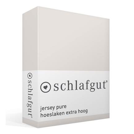 Schlafgut Jersey Pure hoeslaken extra hoog
