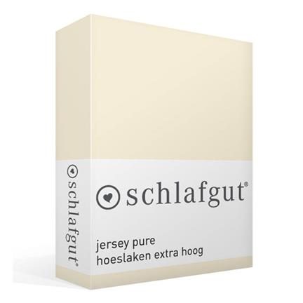 Schlafgut Jersey Pure hoeslaken extra hoog