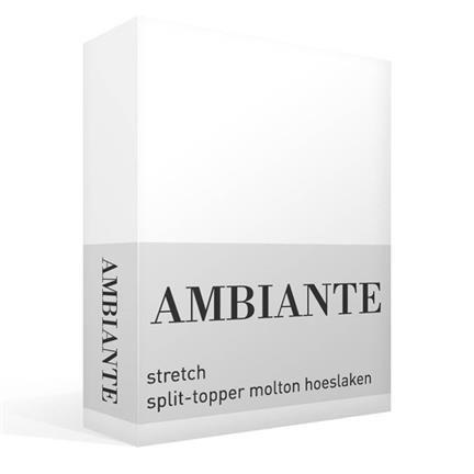 Ambiante stretch split-topper molton hoeslaken