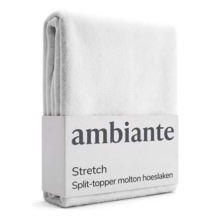 Ambiante stretch split-topper molton hoeslaken