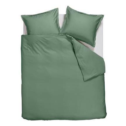 Snoozing Satin Uni dekbedovertrek - thumbnail_01