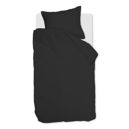 Snoozing Satin Uni dekbedovertrek - thumbnail_01