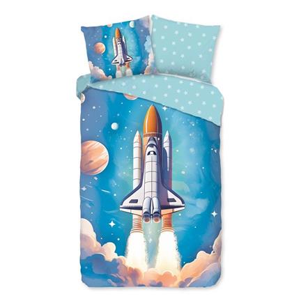 Good Morning Fred flanel dekbedovertrek