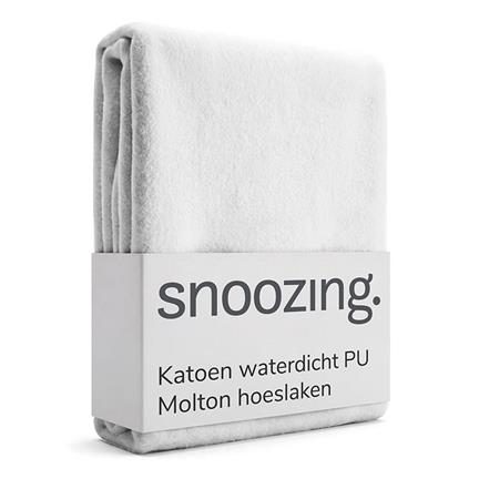 Snoozing katoen waterdicht PU molton hoeslaken