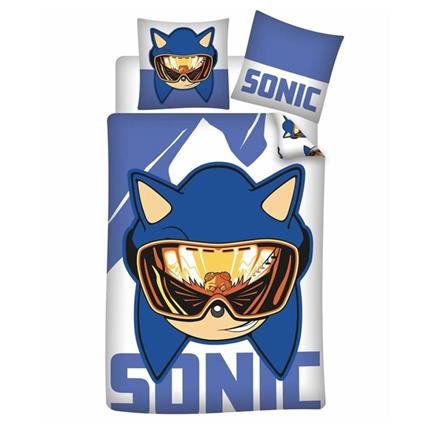 Sonic flanel dekbedovertrek