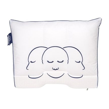 Silvana Support Blauw synthetisch medium-stevig hoofdkussen - thumbnail_01