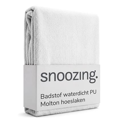 Snoozing badstof waterdicht PU molton hoeslaken