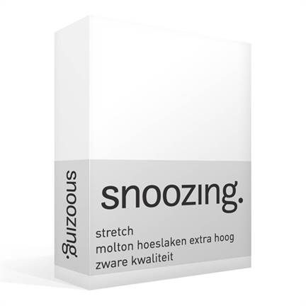 Snoozing stretch molton hoeslaken extra hoog